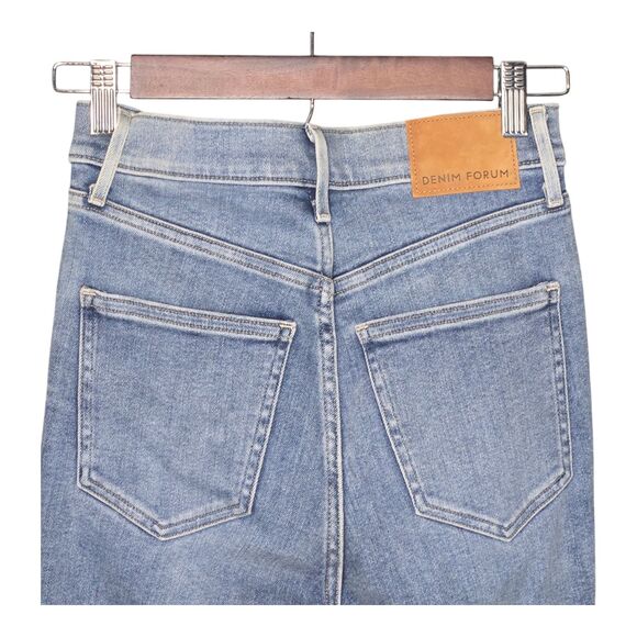 Denim Forum Jeans The Lola High Rise Skinny Crop Size 25 - Picture 5 of 8